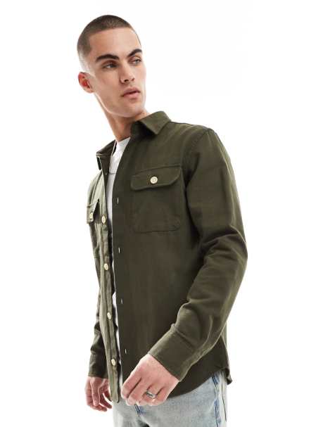 Jack & Jones - Overshirt in kaki - view 1