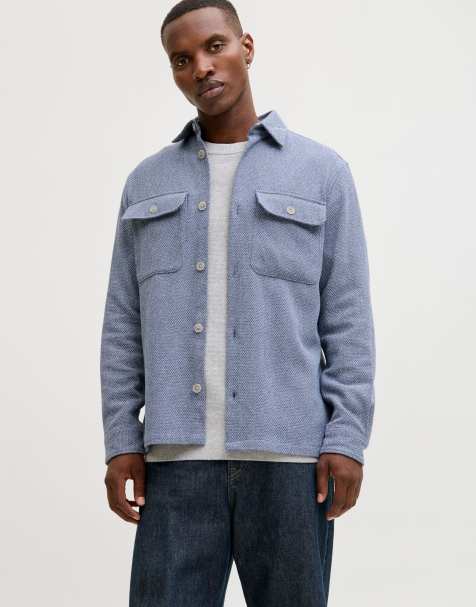 Jack & Jones Overshirt in vintage indigo - view 1