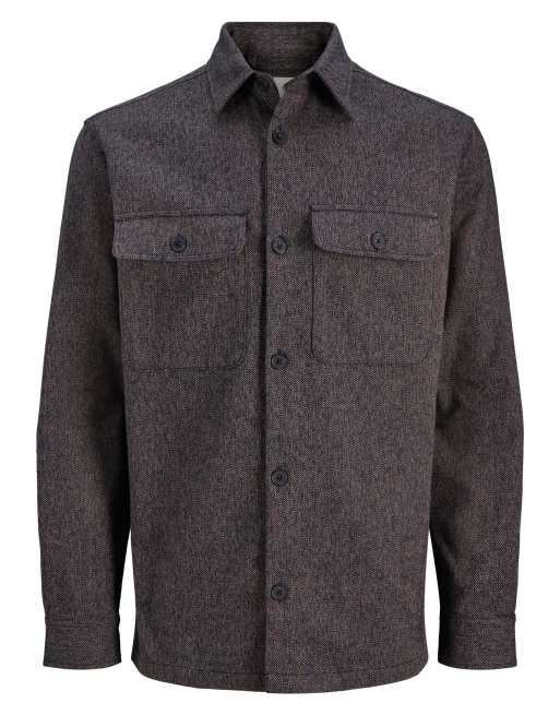 Jack & Jones - Overshirt met twee zakken in antracietgrijs, 7 van 7