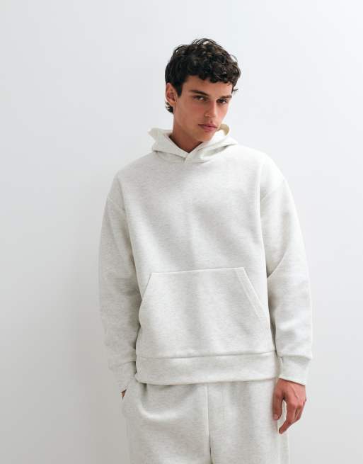 Jack & Jones oversize ciężka bluza z kapturem w kolorze szarym, 3 z 5
