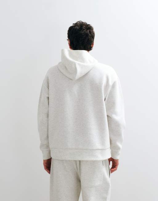 Jack & Jones oversize ciężka bluza z kapturem w kolorze szarym, 5 z 5