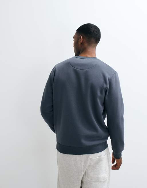 Jack & Jones oversize sweter z okrągłym dekoltem w kolorze łupkowej szarości, 5 z 5