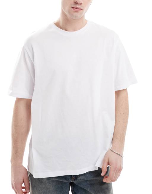 Jack & Jones oversize T-shirt 3 pack in white & black, 2 of 4