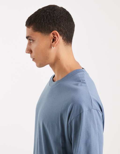 Jack & Jones – Oversize-T-Shirt in Blau, 4 von 5