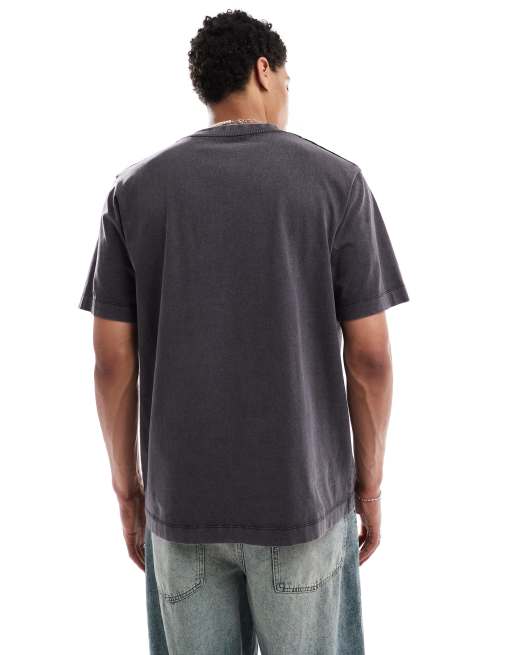 Jack & Jones – Oversize-T-Shirt in Grau mit „Red Hot Chili Pepper“-Print auf der Vorderseite, 4 von 4