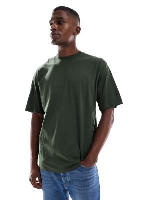 Jack & Jones – Oversize-T-Shirt in Grün - view 1