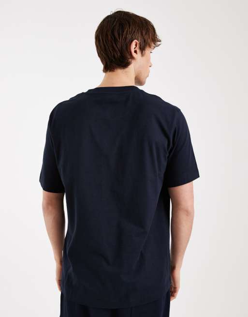 Jack & Jones – Oversize-T-Shirt in Marineblau mit Landschafts-Print auf der Brust&nbsp;, 3 von 5