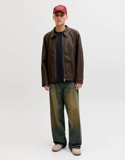 Jack & Jones oversized breathable T-shirt in black - view 1