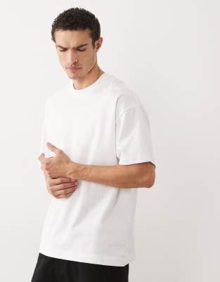 Jack & Jones Oversized Breathable T-shirt In White
