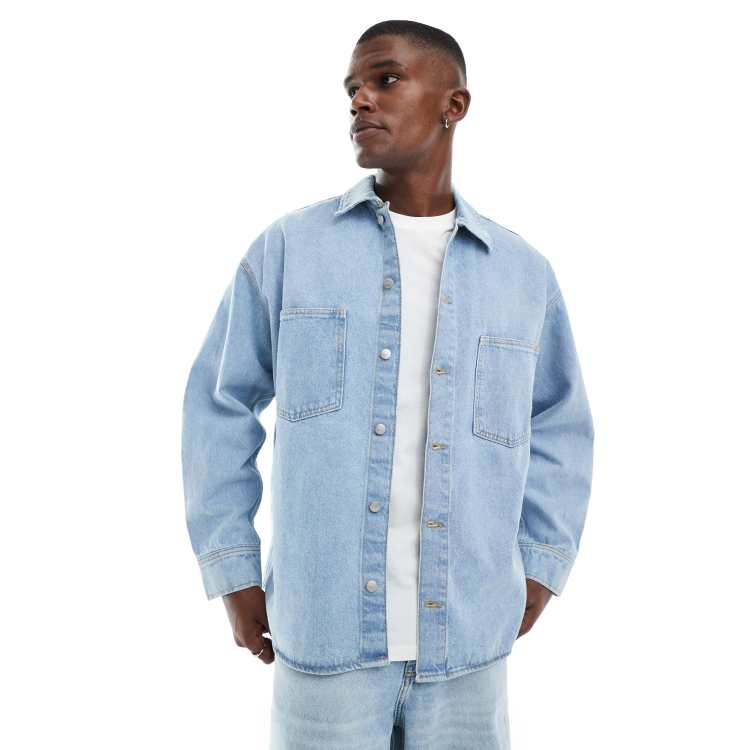 ジャケット・アウター alound oversized vintage denim shirts ジャケット・アウター alound oversized vintage denim shirts