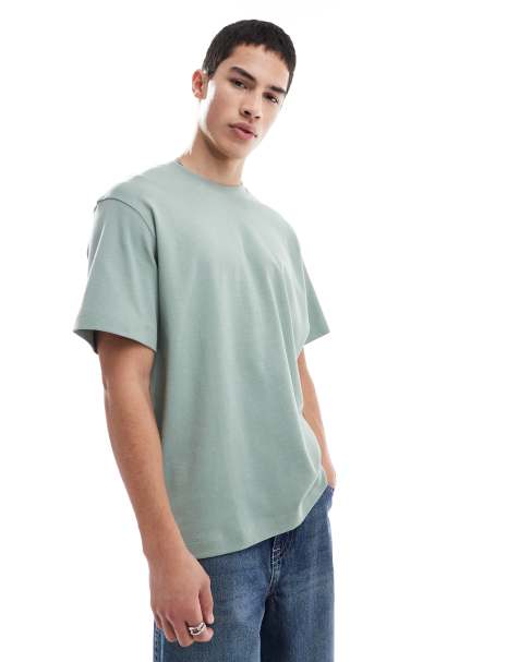 Jack & Jones oversized fit t-shirt in green - view 1