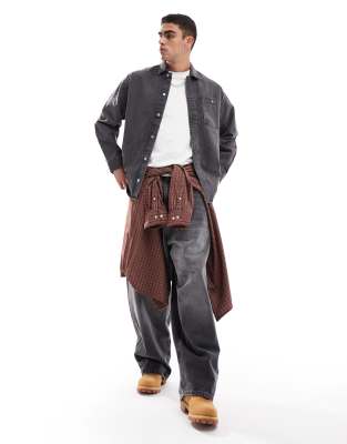 JACK & JONES OVERSIZED HEAVY DENIM OVERSHIRT