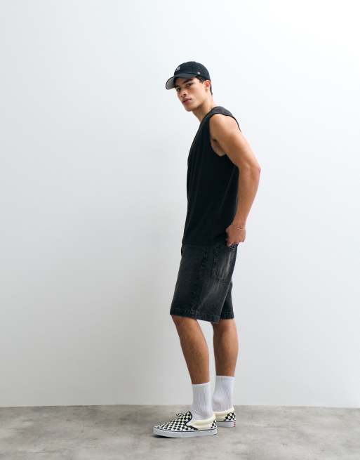Jack & Jones - Oversized hemdje in zwart, 2 van 9