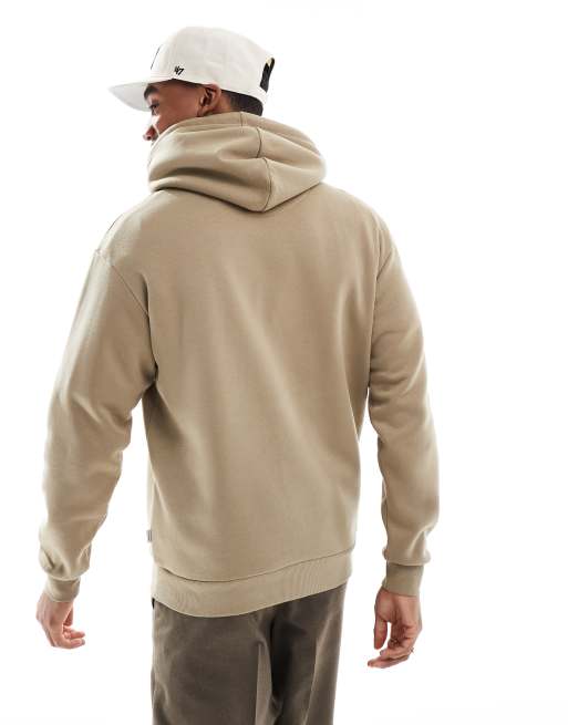 Jack & Jones - Oversized hoodie in beige, 4 van 4