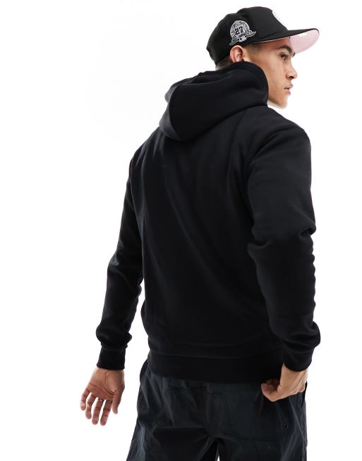Jack & Jones oversized hoodie in black, 3 of 4