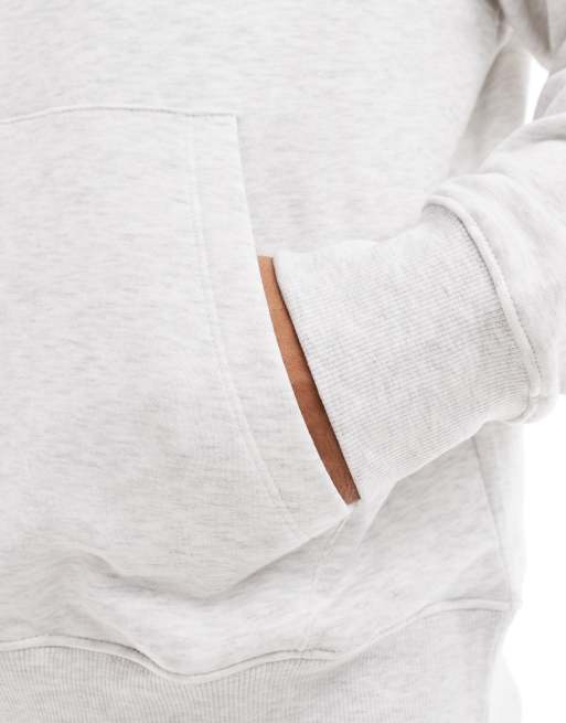 Jack & Jones - Oversized hoodie met 'Bowery' print op de achterkant in grijs, 3 van 4