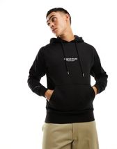Hollister small scale logo relaxed fit hoodie with zip pocket in light  brown