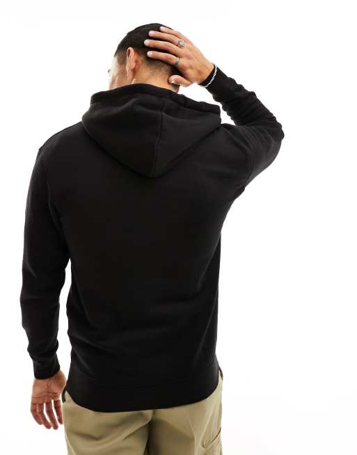 Jack & Jones oversized hoodie with originals logo in black, 2 of 4