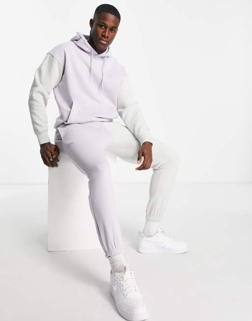lilac sweatpants set