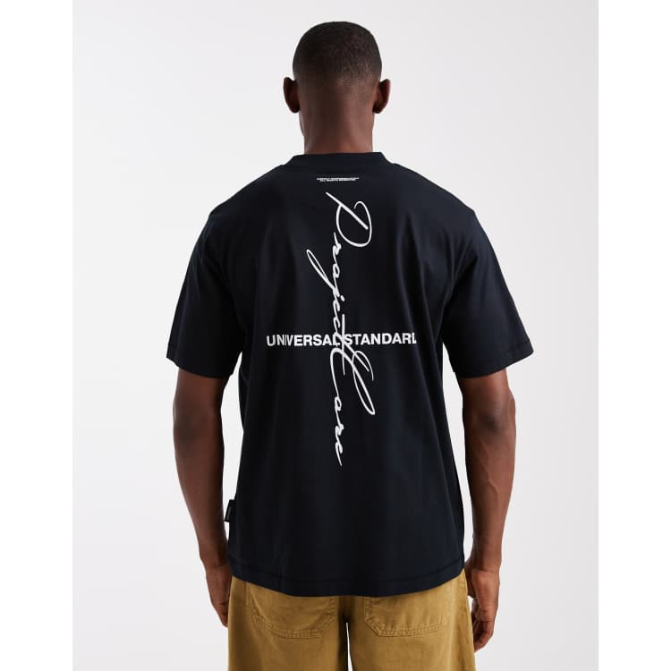 Jack & Jones oversized project core back print t-shirt in