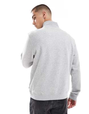 JACK & JONES OVERSIZE QUARTER ZIP SWEATSHIRT
