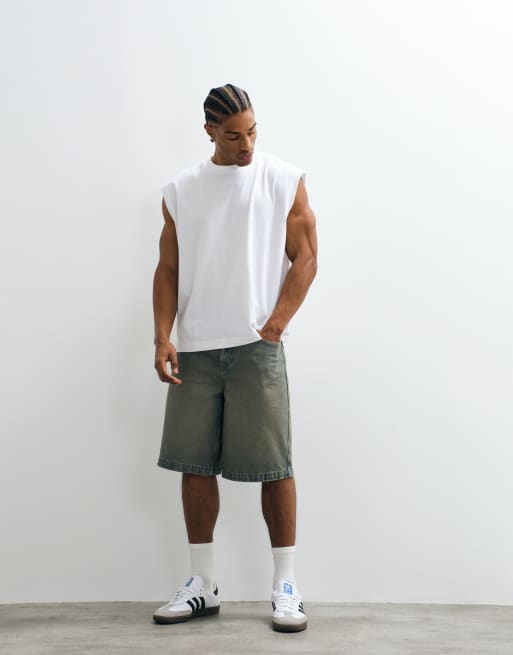 Jack & Jones - Oversized recht hemdje in wit, 4 van 9