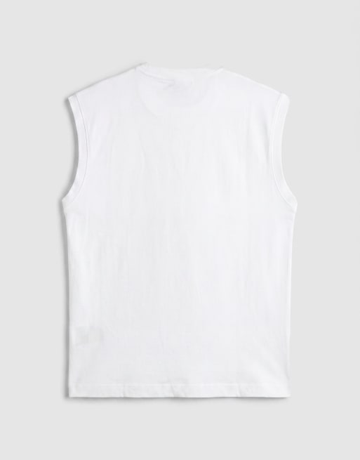 Jack & Jones - Oversized recht hemdje in wit, 7 van 9