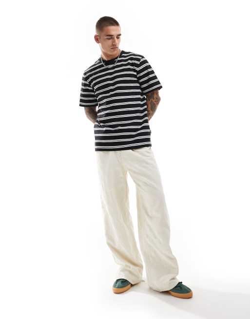JACK & JONES Jcolotus Stripe Tee T-Shirt Uomo Manica Corta, Girocollo, A Righe - 4