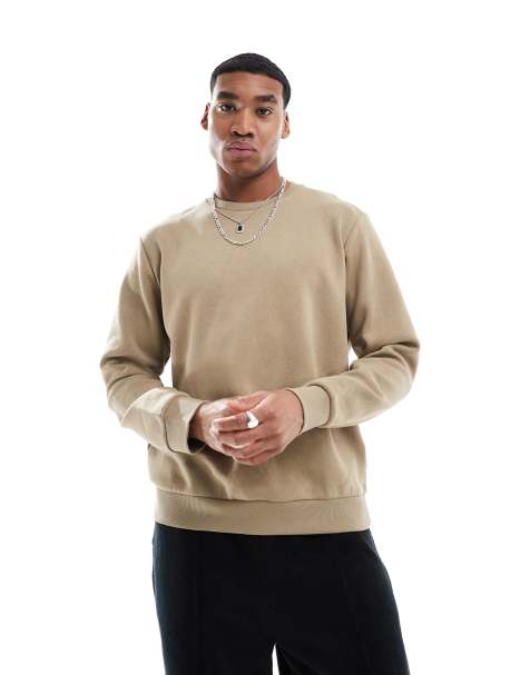 Jack & Jones oversized sweatshirt in beige - view 1