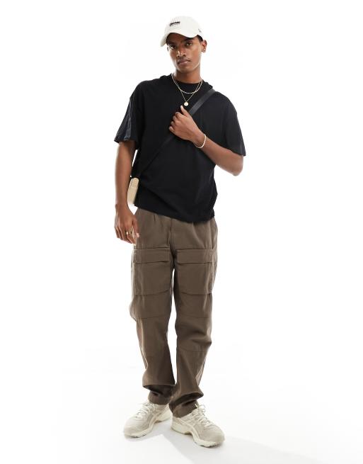 Jack & Jones oversized t-shirt in black 
