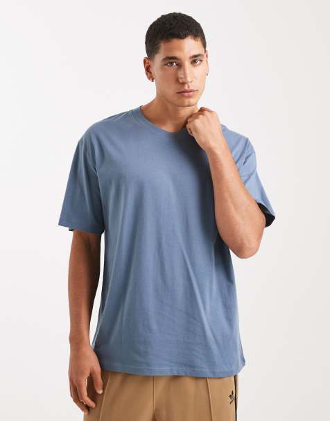 Jack & Jones oversized t-shirt in blue - view 1
