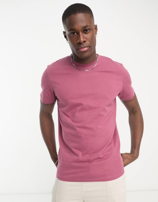 Jack & Jones oversized t-shirt in burgundy | ASOS