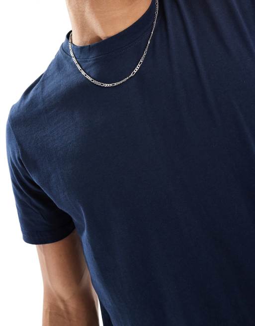 Jack & Jones oversized T-shirt in navy, 4 of 4