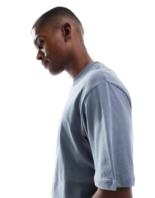 Jack & Jones - Oversized T-shirt in petrol, 4 van 5