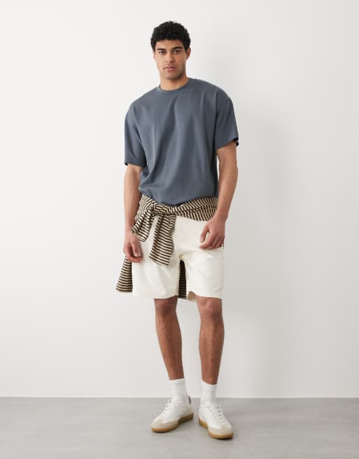 Jack & Jones oversized t-shirt in slate blue, 2 of 5