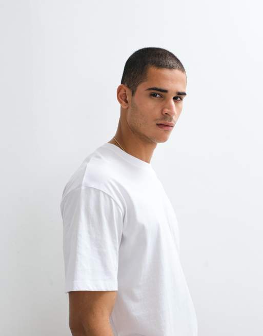Jack & Jones oversized t-shirt in white, 5 of 7