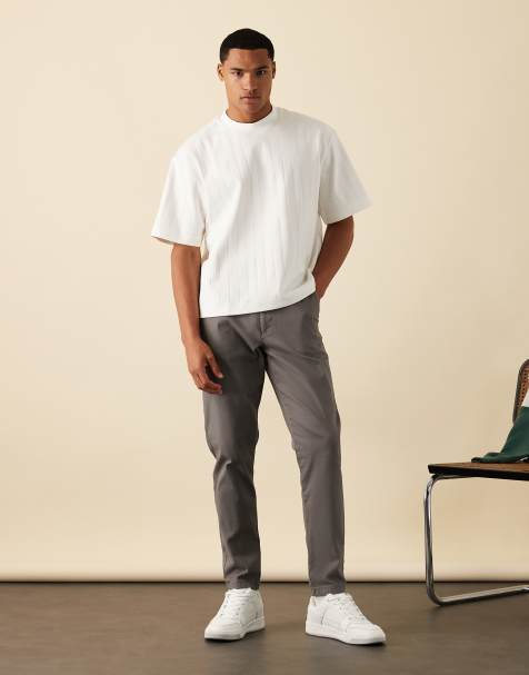 Jack & Jones - Oversized T-shirt in wit - view 1