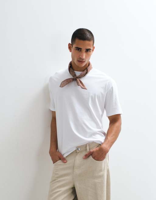 Jack & Jones - Oversized T-shirt in wit, 2 van 7