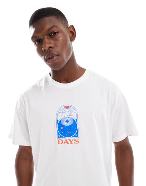 Jack & Jones - Oversized T-shirt med print på ryggen og 'Today Tomorrow'-print, 4 af 4