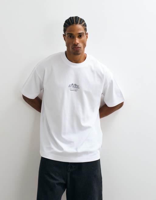 Jack & Jones - Oversized T-shirt met geschreven logo op de achterkant in wit, 3 van 5