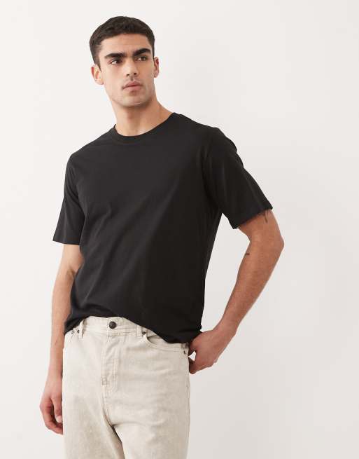 Jack & Jones - Oversized T-shirt met Japanse print op de achterkant in zwart, 3 van 5
