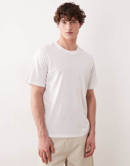 Jack & Jones - Oversized T-shirt met 'Los Angeles'-print op de achterkant in wit, 2 van 5