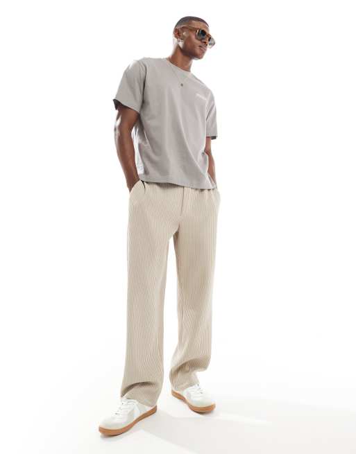Jack & Jones oversized t-shirt with backprint in gray, 2 of 4