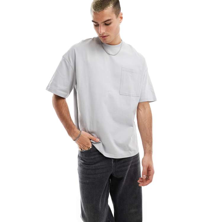 ☆F.ILLUMINATE☆ Daily Pocket Shirt Light Gray 206093422-1-highrise?$n_750w$&