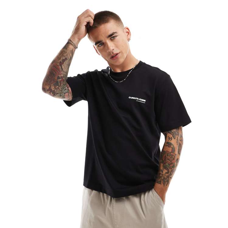 Jack & Jones oversized t-shirt with project core print in
