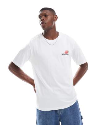 Tシャツ・カットソー STRAWBERRY T-SHIRT Stussy Strawberry Tee White Men's - SS22 - US