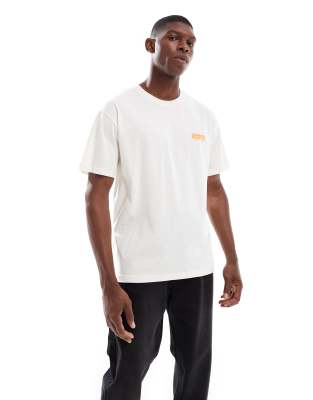 Jack & Jones Oversized T-shirt With Summer Essence Print In White