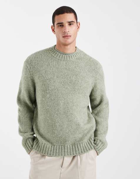 Jack & Jones - Oversized trui in saliegroen - view 1