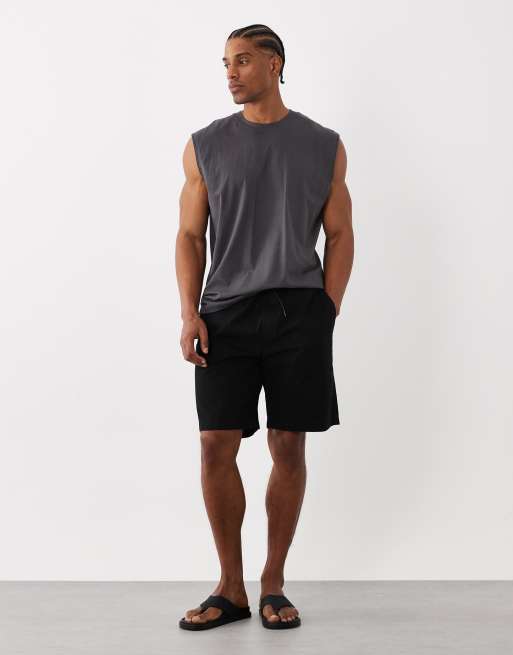Jack & Jones oversized vest in grey, 2 of 5