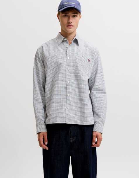 Jack & Jones Oxford overhemd in lichtblauw - view 1
